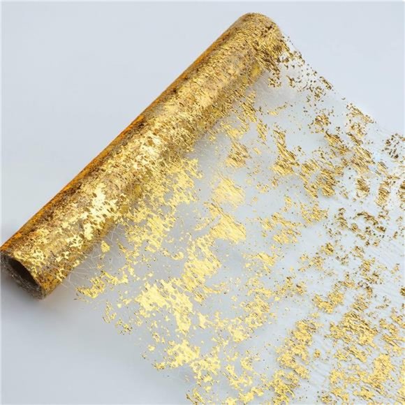 Wedding Table Runner Holiday Decor Gold Decorative Cloth Bridal Party Decoration - Picture 4 of 9